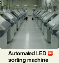 Automated LED sorting machine